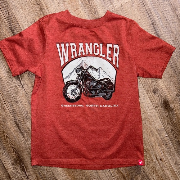 Boys Wrangler Motorcycle Tee - Picture 1 of 5